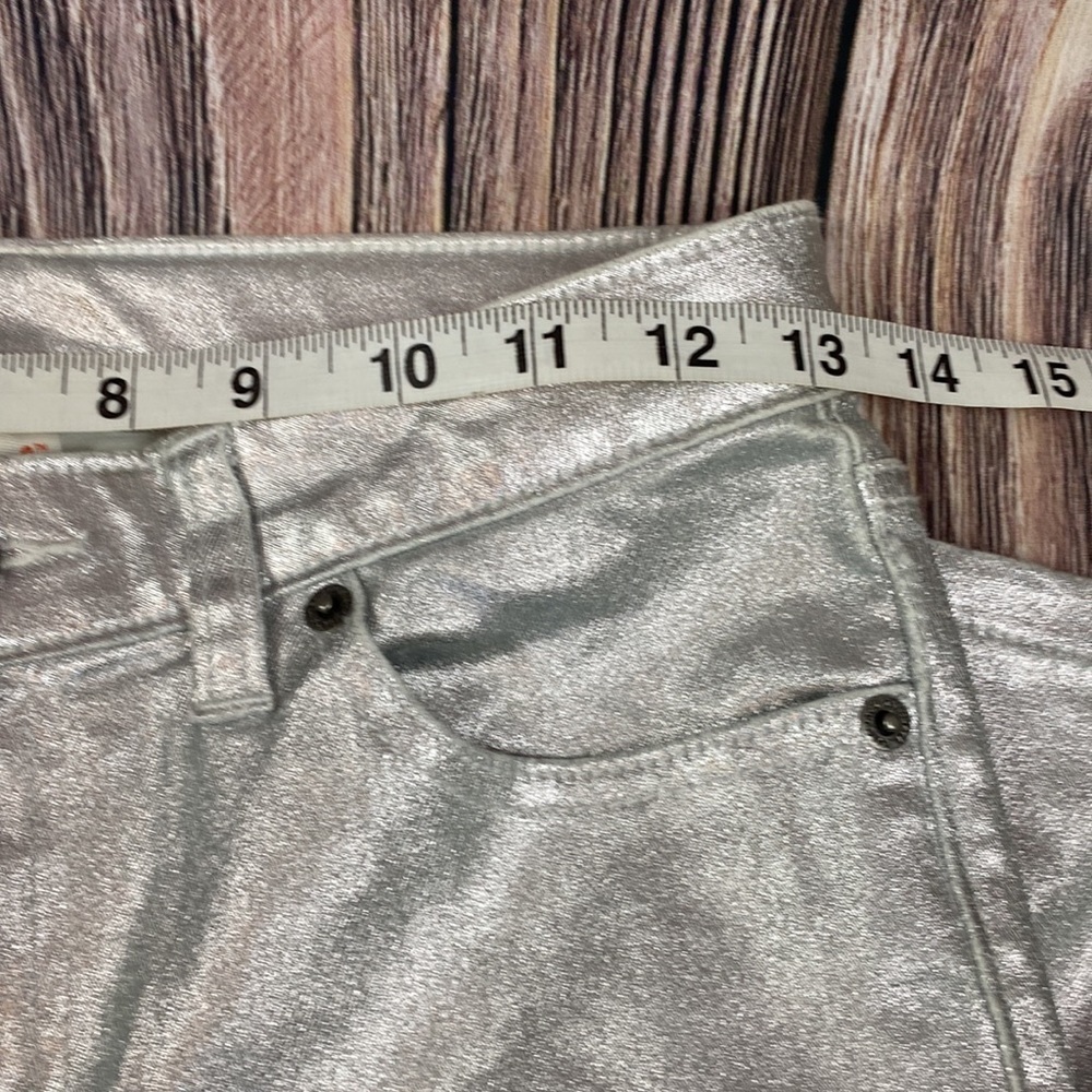 Metallic Silver Pants - Picture 5 of 7